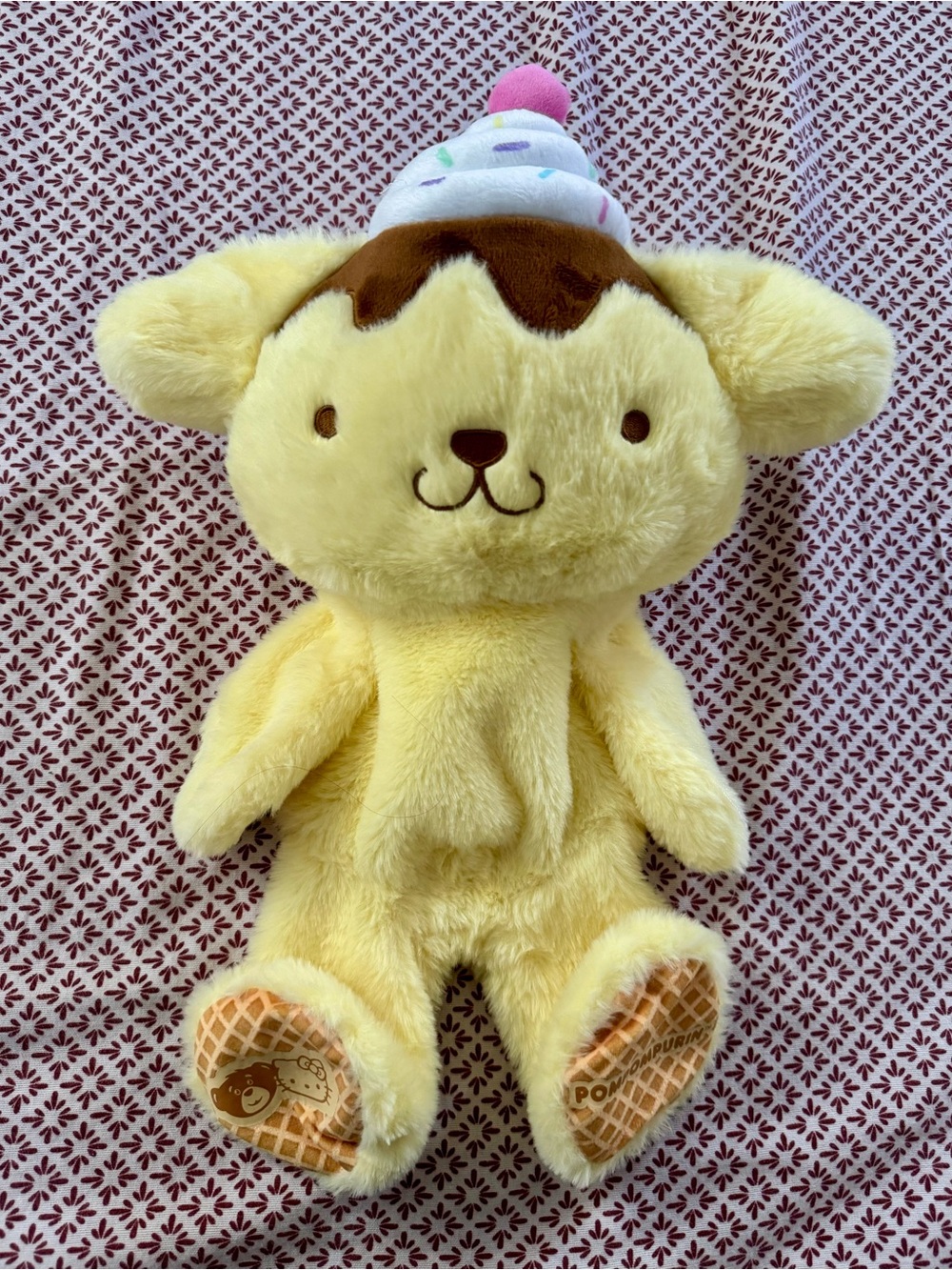 Hello Kitty Build A Bear Banana split Pompompurin LA Exclusive Bab Sanrio New